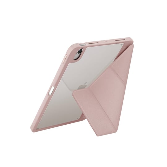 Uniq Moven iPad 2025 10.9 (10.nesil) Standlı, Katlanabilir Stand, İnce & Dayanıklı Tasarım Tablet Kılıfı – Pembe