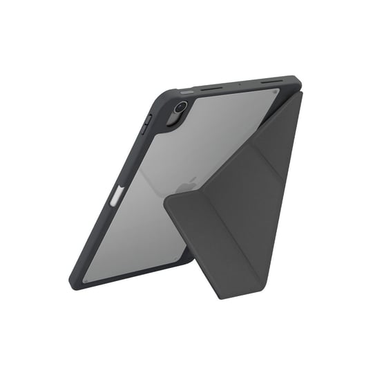 Uniq Moven iPad 2025 10.9 (10.nesil) Standlı, Katlanabilir Stand, İnce & Dayanıklı Tasarım Tablet Kılıfı – Gri