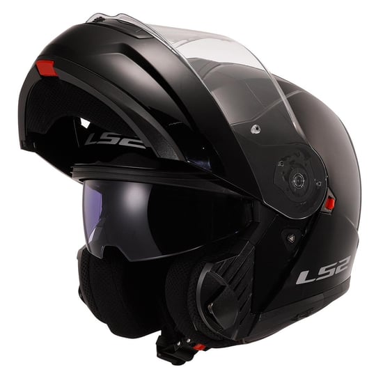 LS2 STROBE 2 SİYAH KASK ÇENE AÇILIR GÜNEŞ VİZÖRLÜ