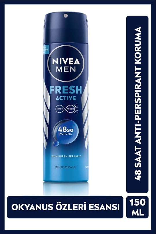 NIVEA MEN DEO 150ML FRESH ACTIVE