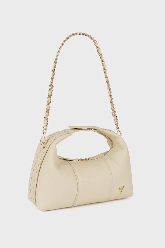 Midi Croissant Bone Bag