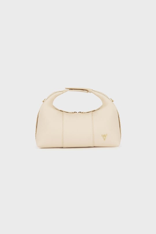 Midi Croissant Bone Bag