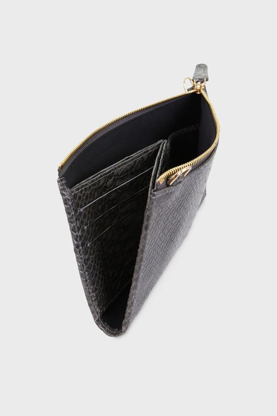 Omnia Clutch Grey Bag