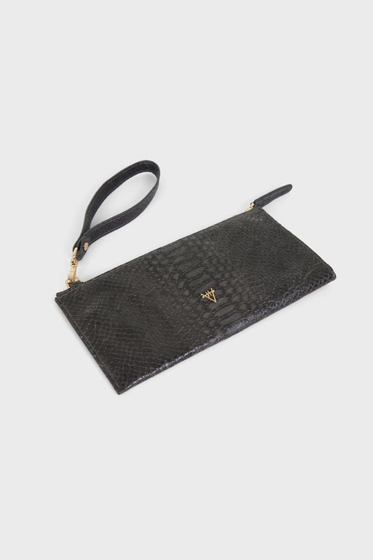 Omnia Clutch Grey Bag