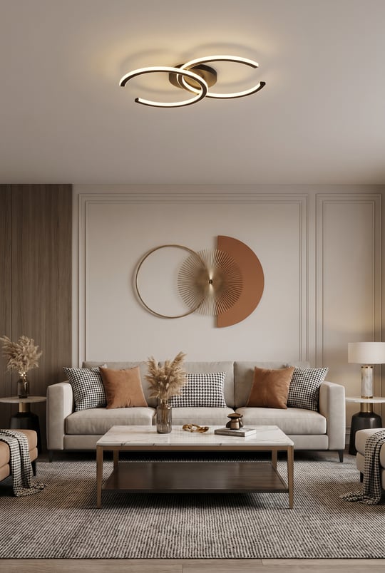 4063 Ledli Plafonyer Avize