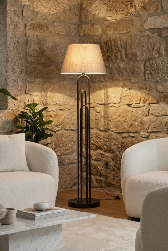 Avonni, 9134 Ailesi Siyah Kaplama Lambader