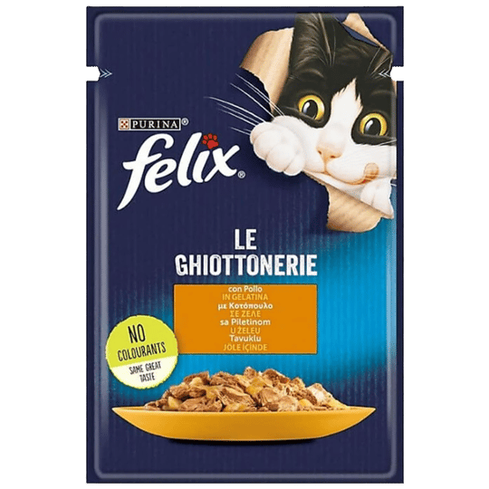 Felix Jöle İçinde Tavuklu Yetişkin Kedi Konservesi 85gr