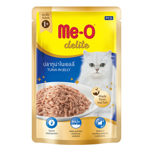 Me-O Delite Pouch Ton Balıklı Yetişkin Kedi Konservesi 70 gr
