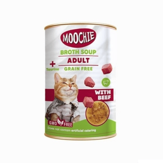Moochie Et Sulu Ve Dana Ei Yetişkin Kedi Çorbası 135 Ml