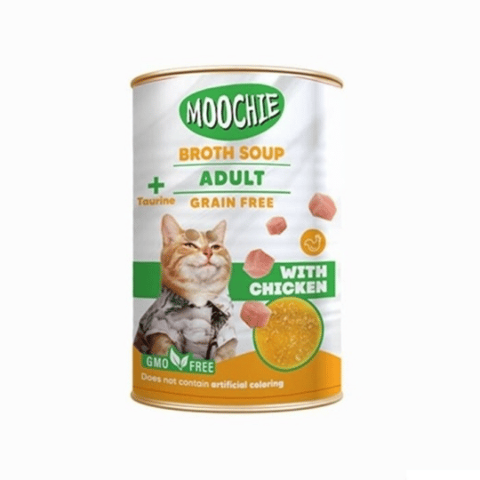 Moochie Et Sulu Ve Tavuklu Yetişkin Kedi Maması 135 Ml