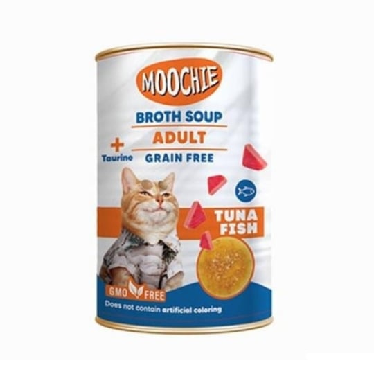 Moochie Et Sulu ve Ton Balıklı Yetişkin Kedi Maması 135 Ml