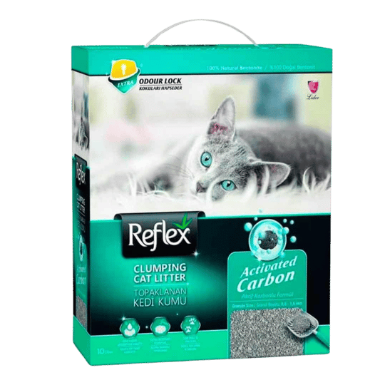 Reflex Aktif Karbonlu Süper Hızlı Topaklanan Kedi Kumu 10lt