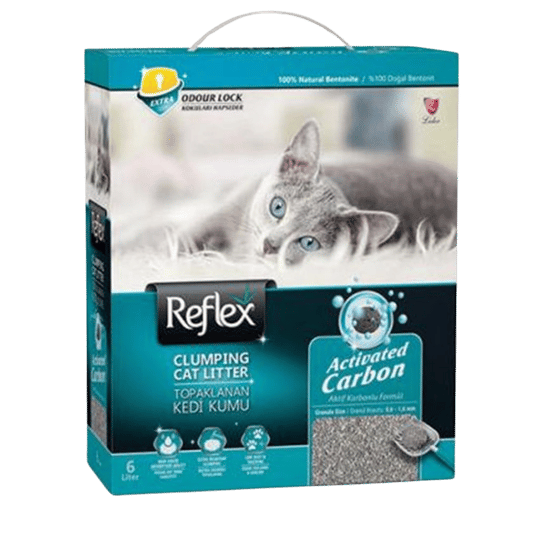 Reflex Aktif Karbonlu Süper Hızlı Topaklanan Kedi Kumu 6lt