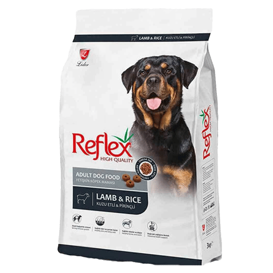 Reflex Kuzulu Pirinçli Yetişkin Köpek Maması 15 Kg