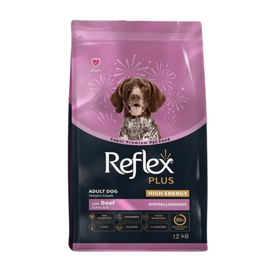 Reflex Plus High Energy Yüksek Aktiviteli Dana Etli Yetişkin Köpek Maması 12 Kg