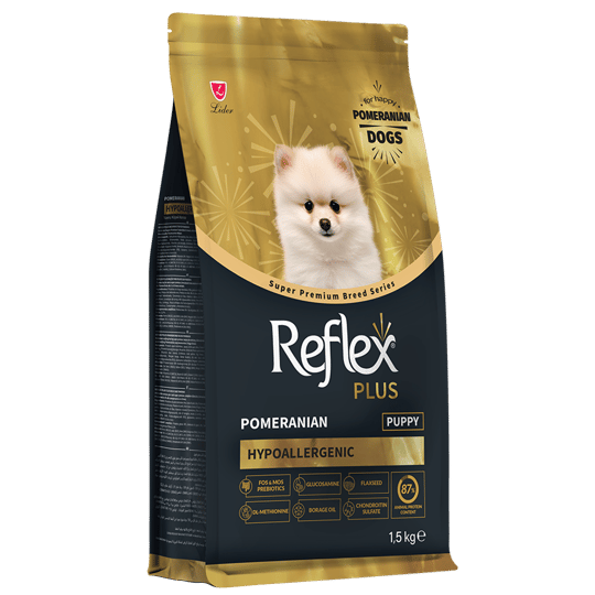 Reflex Plus Hipoalerjenik Pomeranian Yavru Köpek Maması 1,5kg