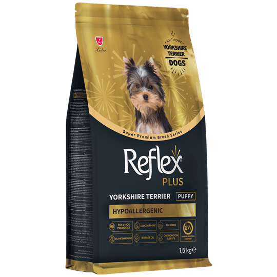Reflex Plus Hipoalerjenik Yorkshire Terrier Yavru Köpek Maması 1,5kg