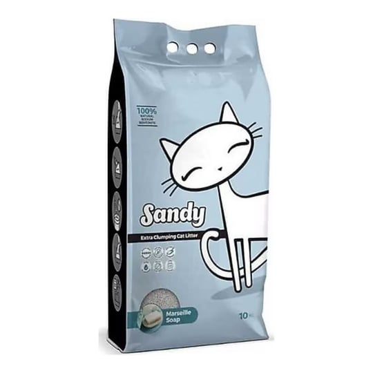 Sandy Marsilya Sabunlu Kedi Kumu 10 Kg