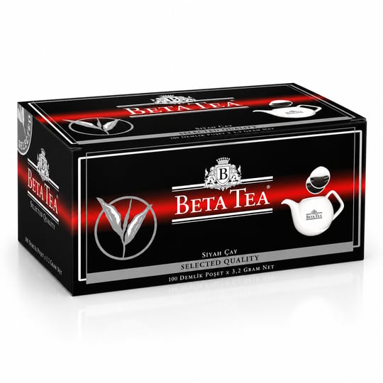 Beta Selected Quality Demlik Poşet 100 Adet (Seylan Çayı - Ceylon Tea)