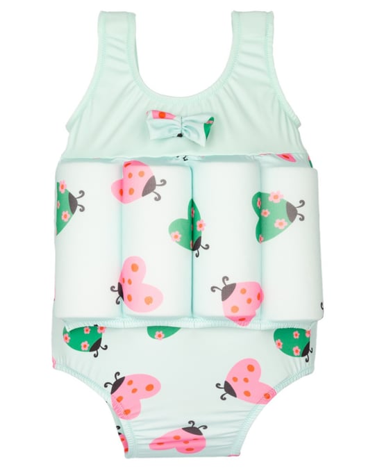 Swim Foam Butterflies Yüzmeye Yardımcı Batmaz Kız Çocuk Mayosu