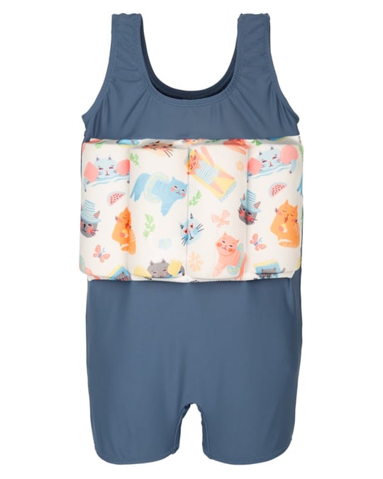 Swimfoam Summer Cats Yüzmeye Yardımcı Batmaz Kız Çocuk Mayosu