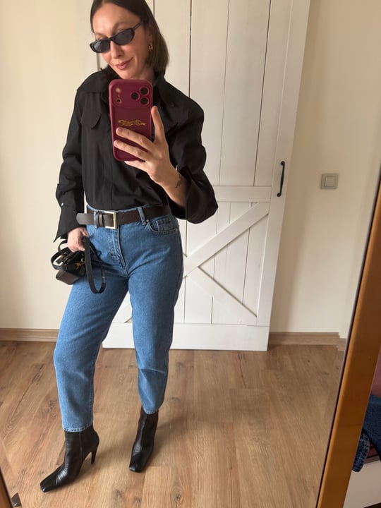 İpk Açık Mavi Mom Jeans