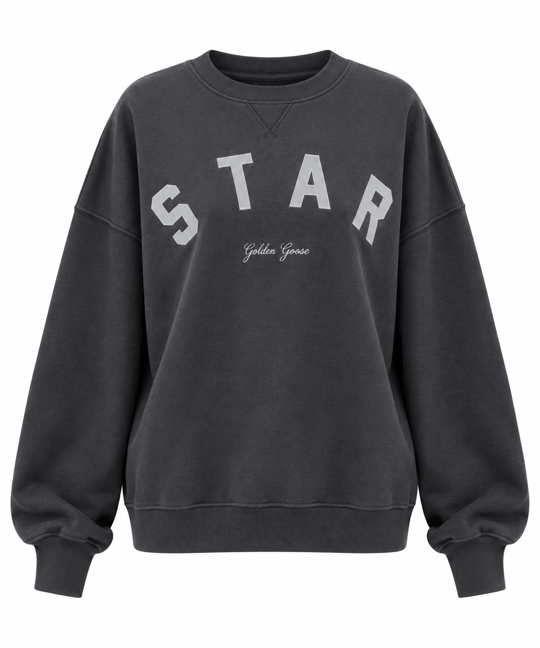 Star Gri Goose Kırık Beyaz Sweatshirt