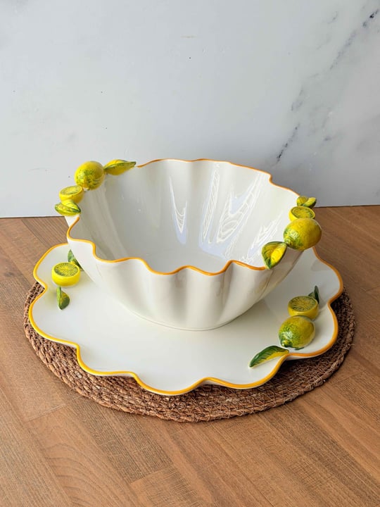 Porselen Amarillo Salata Kasesi 25 cm