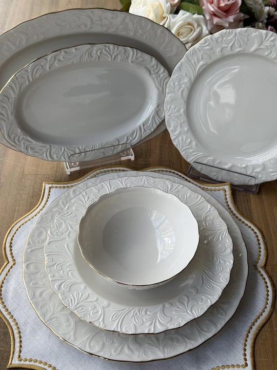 Porselen Yemek Takımı 26 Parça 6 Kişilik Osiris