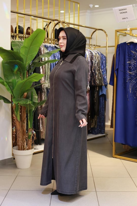 QET6108 KOD KOT GÖRÜNÜMLÜ GİYÇIK SİYAH