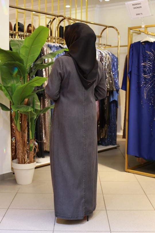 QET6108 KOD KOT GÖRÜNÜMLÜ GİYÇIK SİYAH