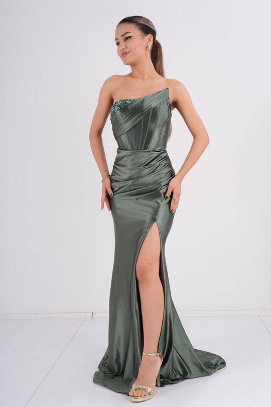 strapless open back dress Stunning Sheath Square Neckline Long Sleeves Date Night Dress Prom Dre –  Frisco Dresses