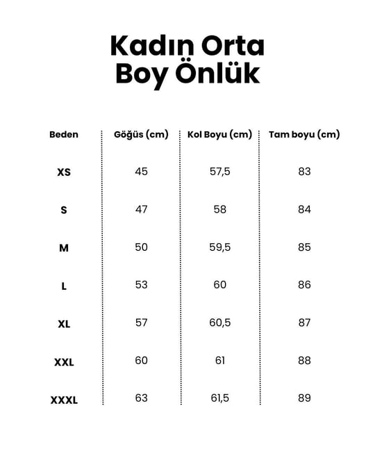 Orta Boy Ceket Yaka Alpaka Doktor Önlüğü