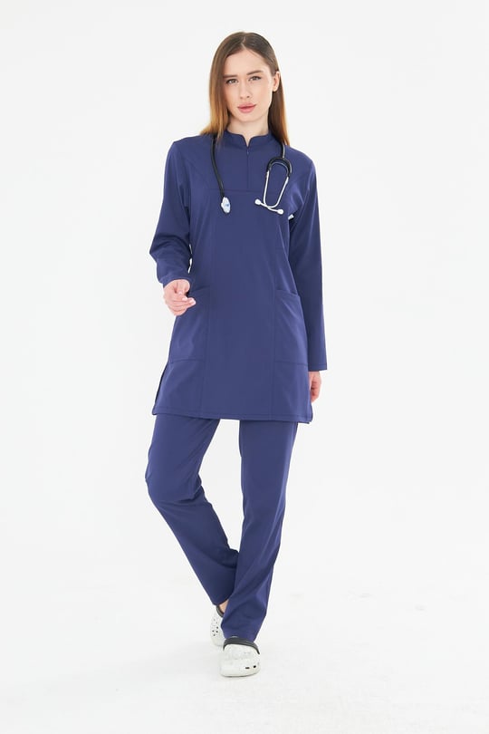 Pantone: 19-3925 TCX Patriot Blue tesettür takım