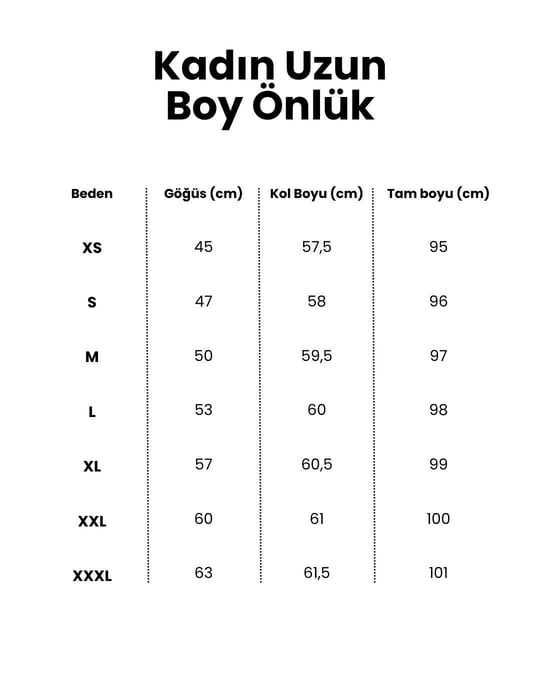 Uzun Boy Ceket Yaka Alpaka Doktor Önlüğü