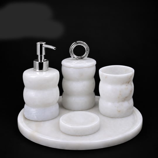 Arch 7 Parça Banyo Seti - Silver
