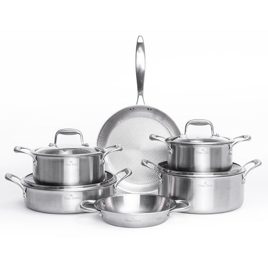 Maxx Doria Steel Castor 10 Parça Tencere Takımı