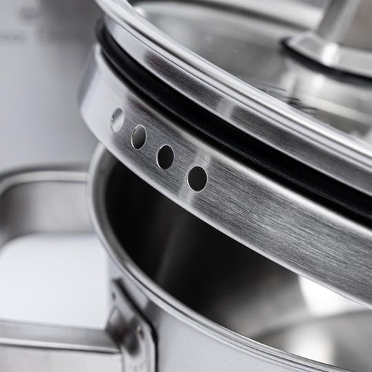 Maxx Doria Steel Forge 8 Parça Tencere Takımı
