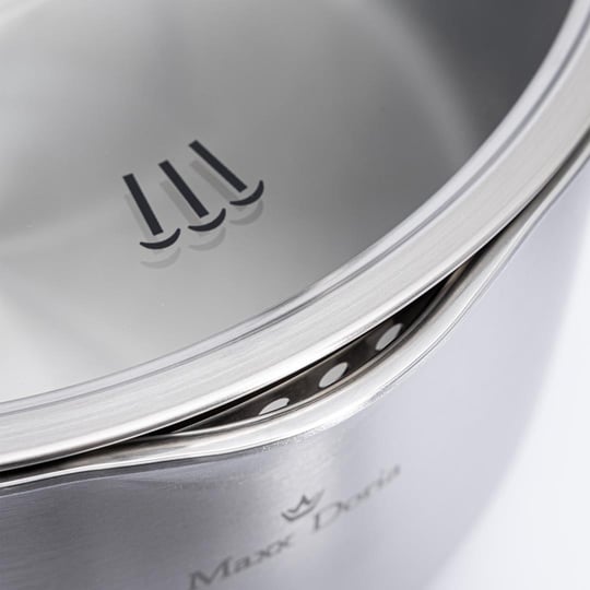 Maxx Doria Steel Forge 8 Parça Tencere Takımı