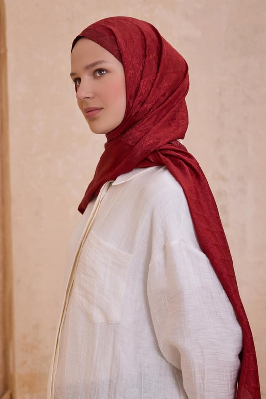 {URUNSEO_TITLE} | BELLI | POLYESTER ŞAL | BELLİ FRESH J.MONOGRAM ŞAL - 12