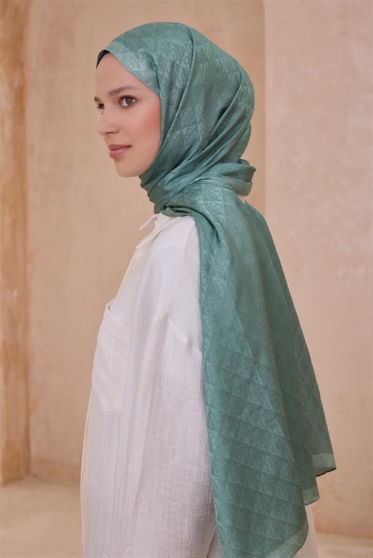 {URUNSEO_TITLE} | BELLI | POLYESTER ŞAL | BELLİ FRESH J.MONOGRAM ŞAL - 21