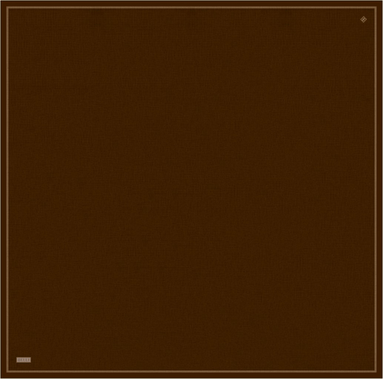 Acı Kahve Klasik Desen %100 Twill İpek Eşarp 4305-83