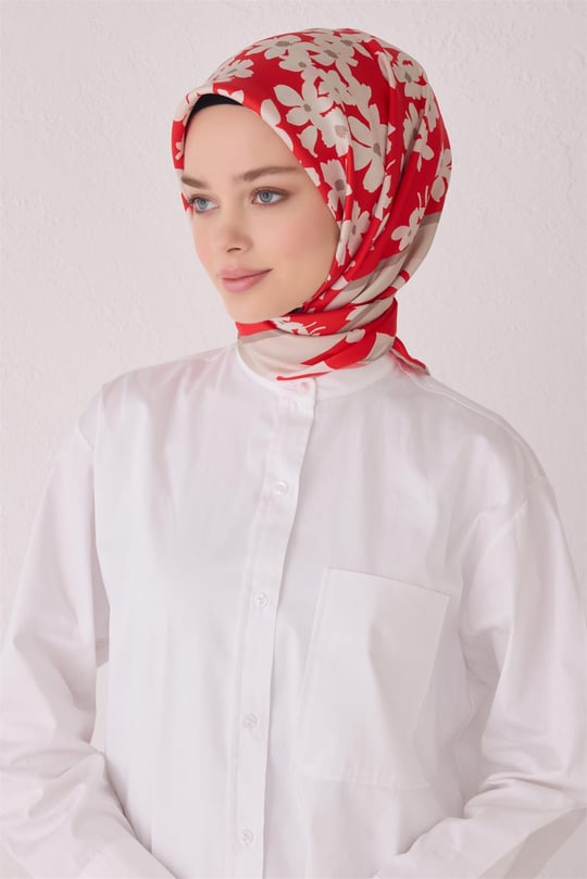 {URUNSEO_TITLE} | BELLI | BELLİ İPEK EŞARP | BELLİ SAF İPEK EŞARP 4044D (T) - 12
