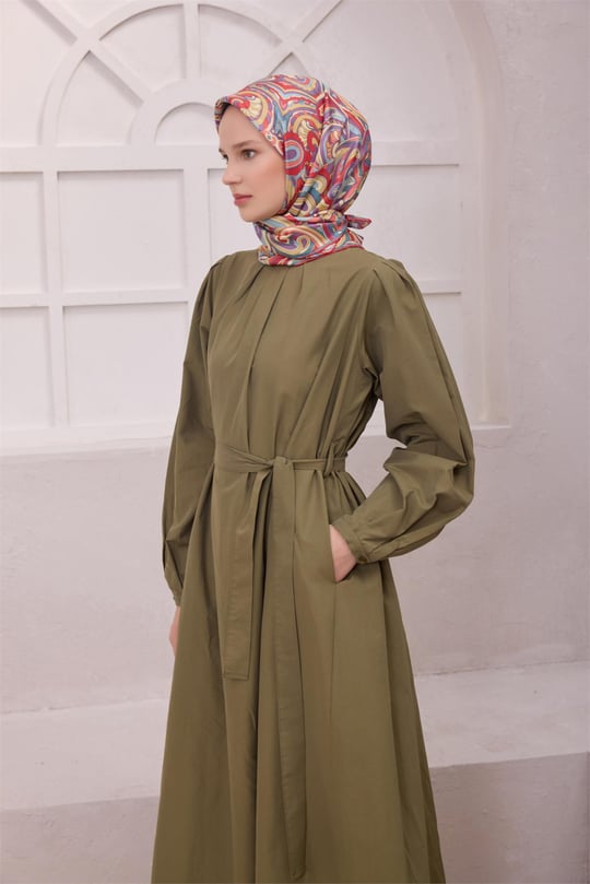 {URUNSEO_TITLE} | BELLI | BELLİ İPEK EŞARP | BELLİ ETNİK DESEN İPEK EŞARP 4222D (TWILL) KIMIZI - 80