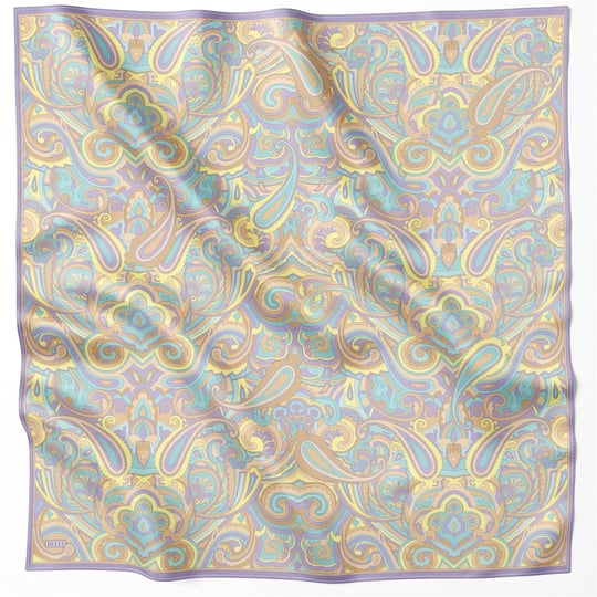 {URUNSEO_TITLE} | BELLI | BELLİ İPEK EŞARP | BELLİ ETNİK DESEN İPEK EŞARP 4222D (TWILL) SARI - 51