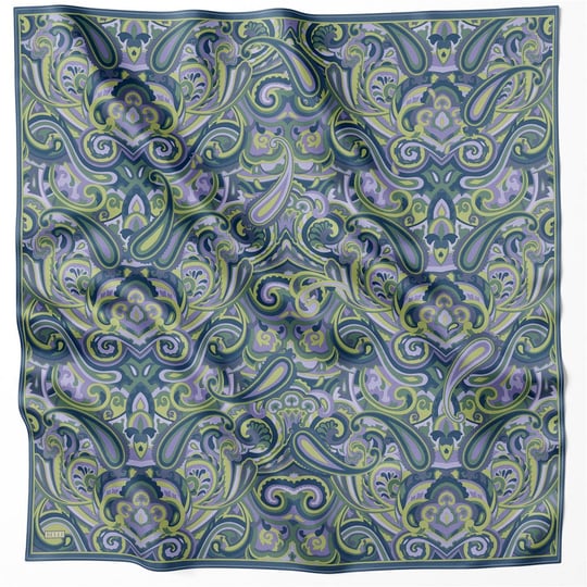 {URUNSEO_TITLE} | BELLI | BELLİ İPEK EŞARP | BELLİ ETNİK DESEN İPEK EŞARP 4222D (TWILL) LİLA - 59