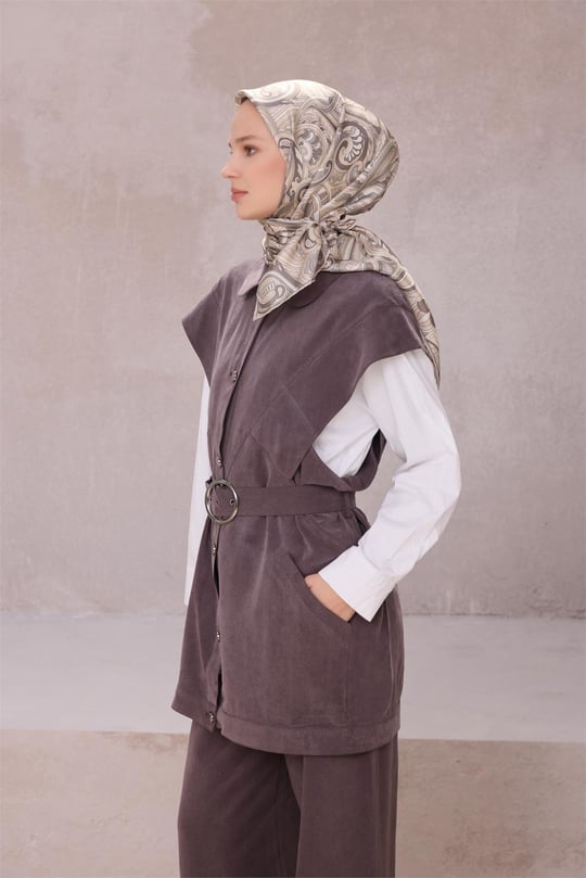 {URUNSEO_TITLE} | BELLI | BELLİ İPEK EŞARP | BELLİ ETNİK DESEN İPEK EŞARP 4222D (TWILL) TAŞ - 84