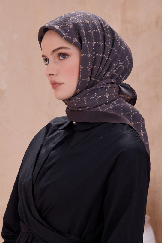 BELLİ FİYONK DESEN PAULİSTA VİZON EŞARP 10