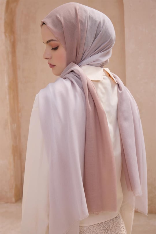 {URUNSEO_TITLE} | BELLI | POLYESTER ŞAL | BELLİ FRESH DEGRADE BEJ-EKRU ŞAL
