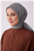 Belli Fresh Mavi Çiçek Desen Soft Eşarp 4001 - 23